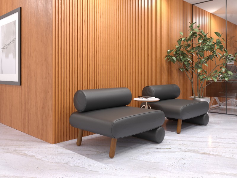 Mobiliário para áreas de espera: como escolher peças que unem conforto e eficiência no alto fluxo?